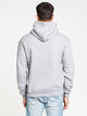 HOTLINE APPAREL HOTLINE APPAREL UNISEX ESSENTIALONG SLEEVE EMBROIDERED HOODIE - GRY - CLEARANCE - Boathouse