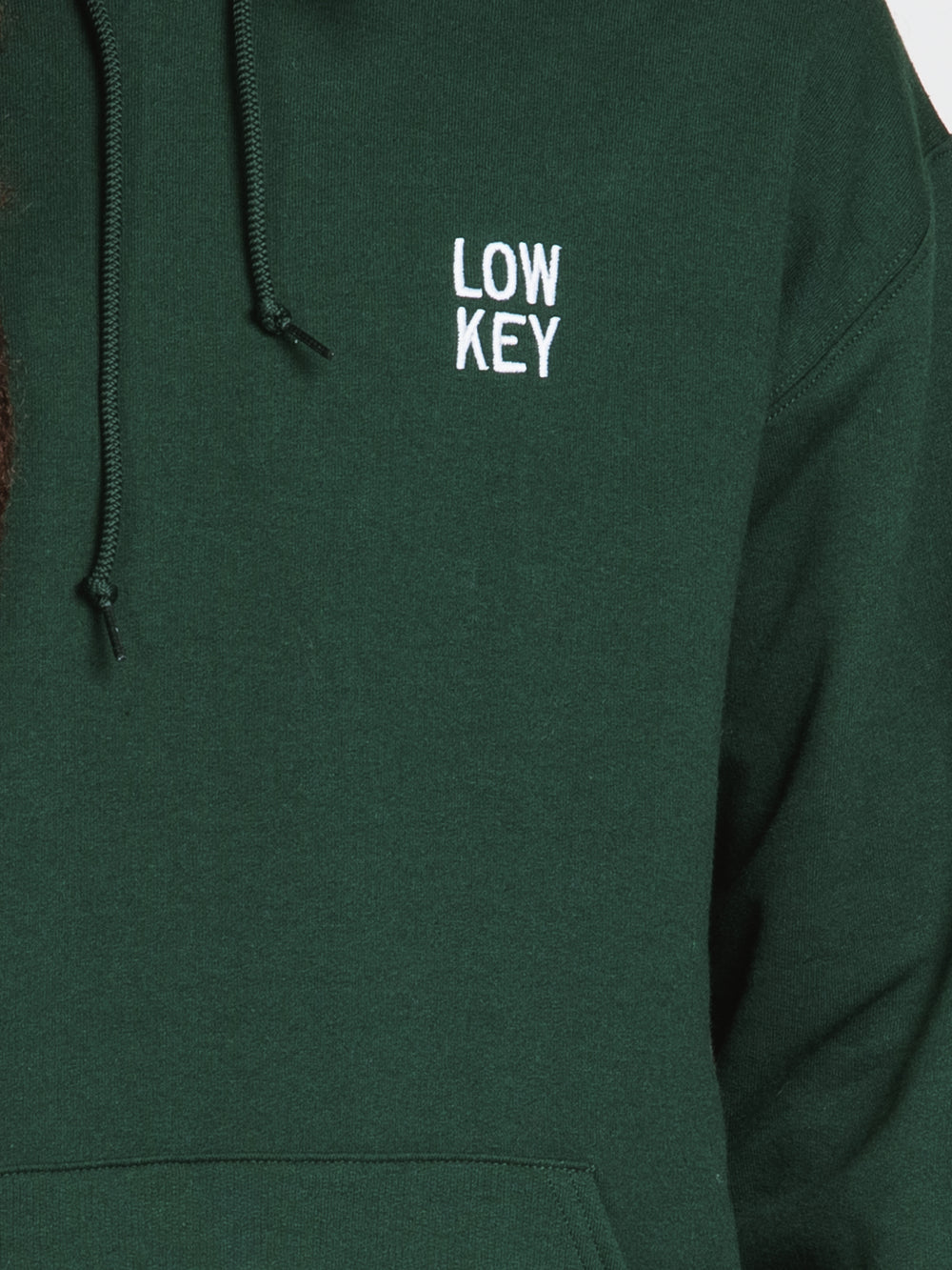 LOW KEY EMBROIDERED HOODIE