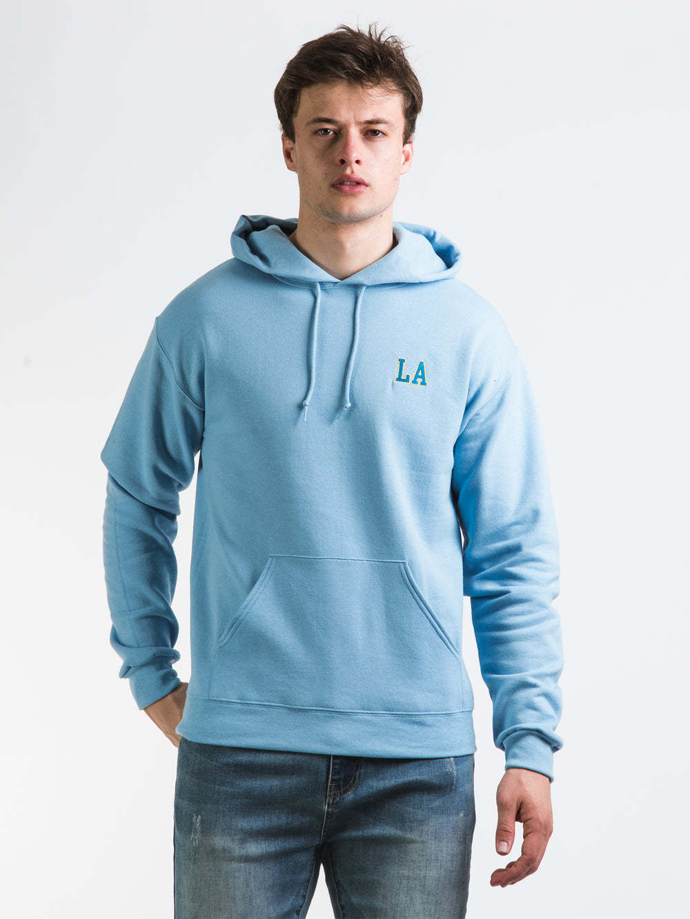 LA EMBROIDERED HOODIE - CLEARANCE