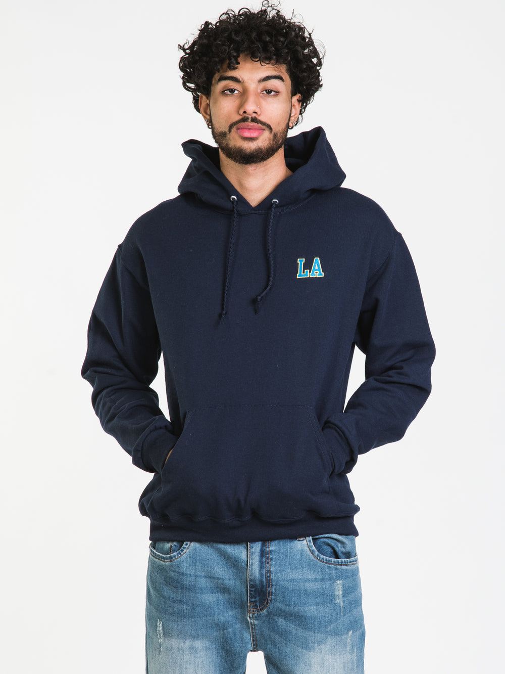 LA EMBROIDERED HOODIE - CLEARANCE