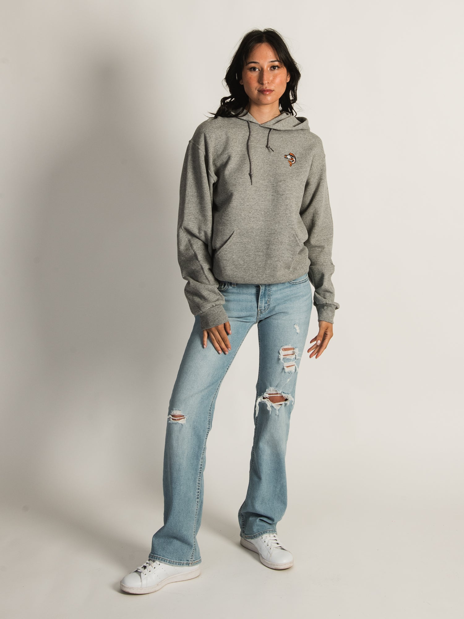 HOTLINE APPAREL BASS EMBROIDERED HOODIE - CLEARANCE