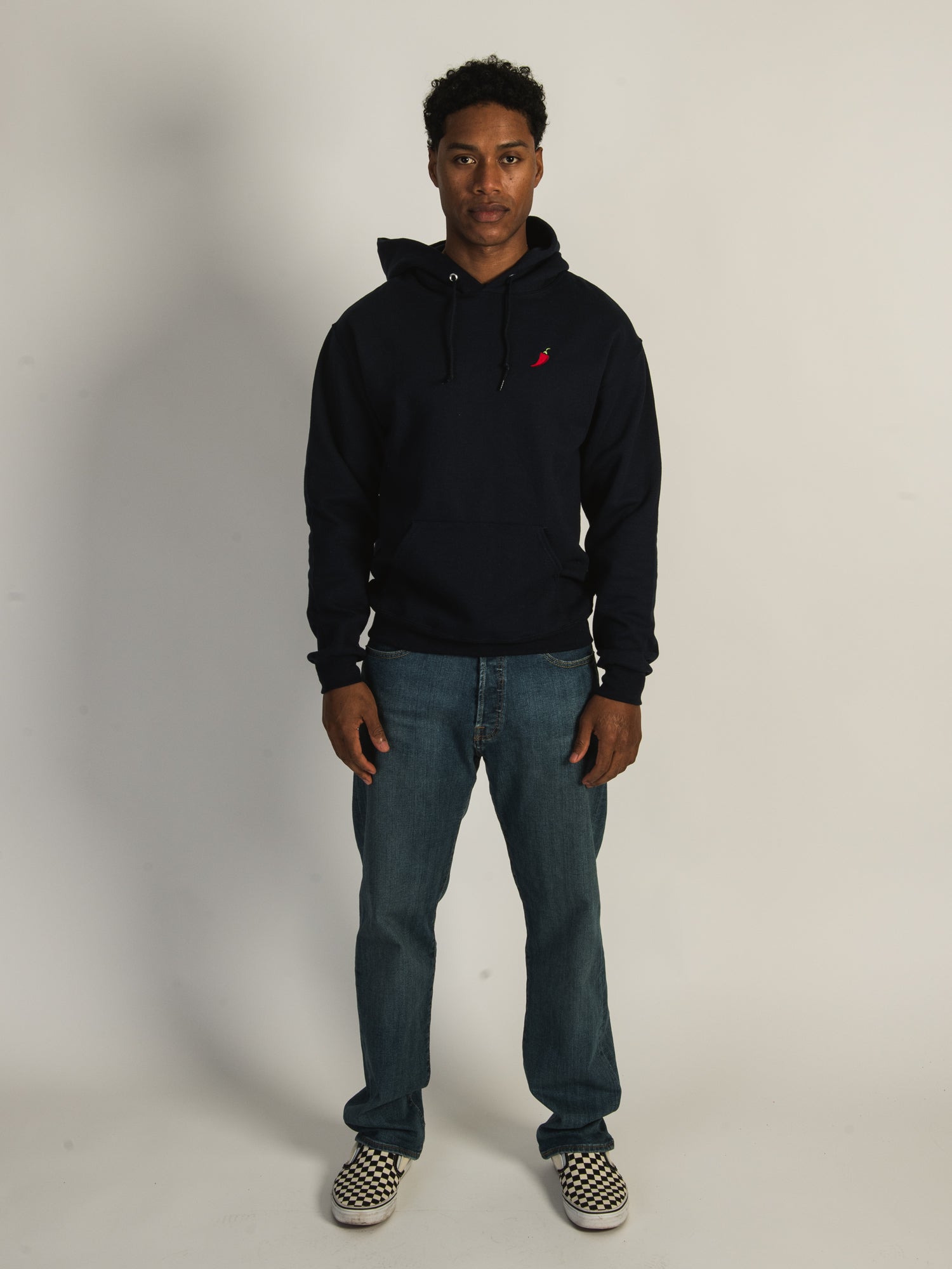 HOTLINE APPAREL PEPPER EMBROIDERED HOODIE - CLEARANCE