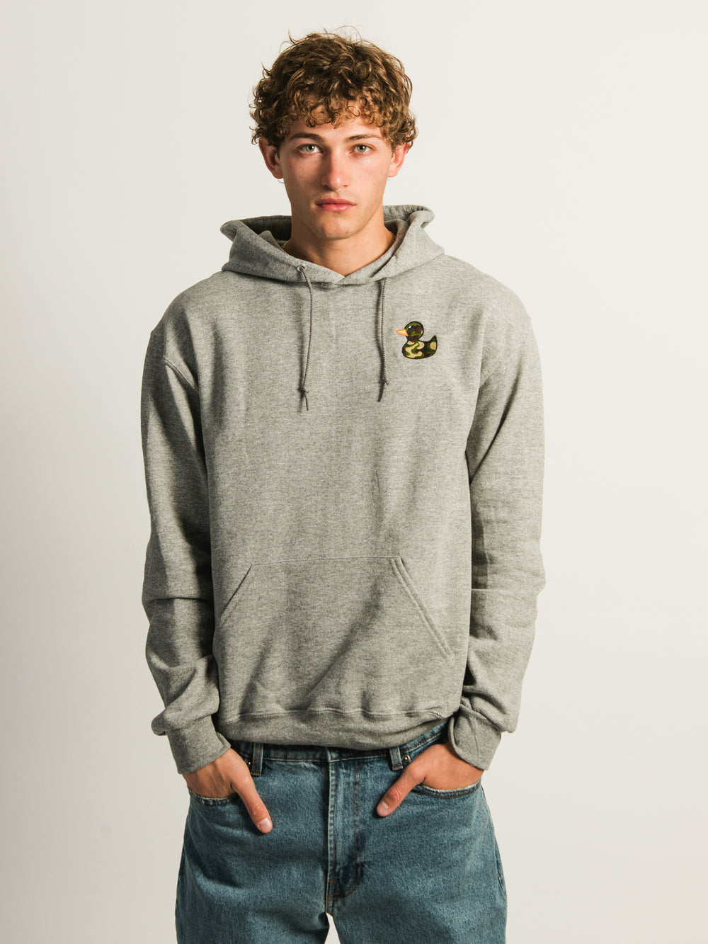 HOTLINE APPAREL DUCK CAMO EMBROIDERED HOODIE