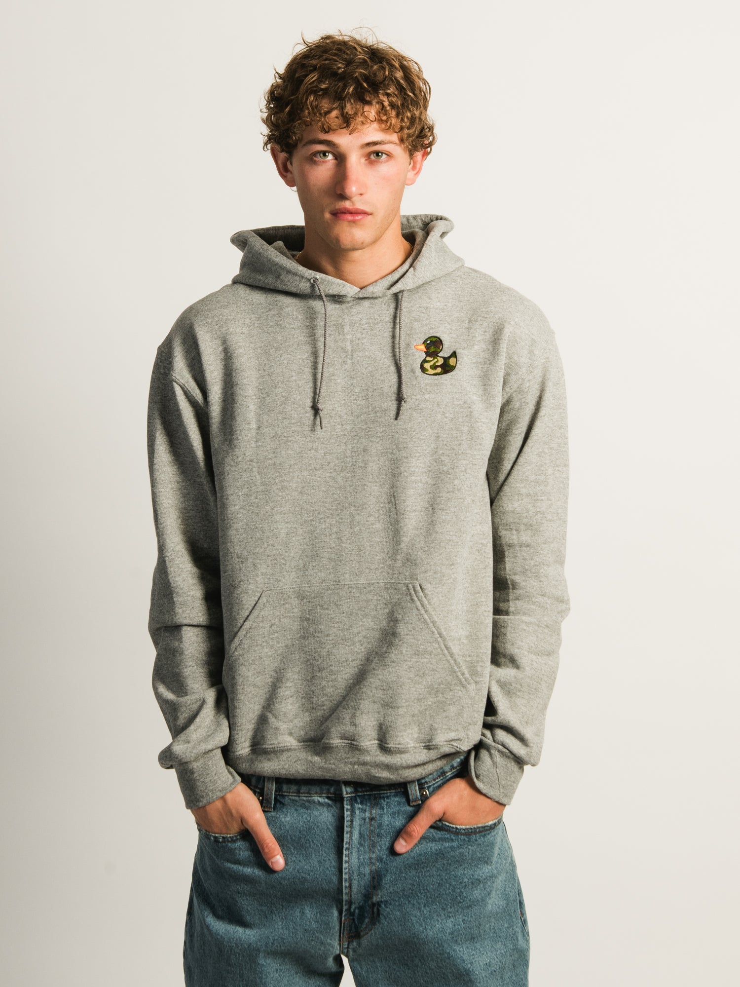 HOTLINE APPAREL DUCK CAMO EMBROIDERED HOODIE