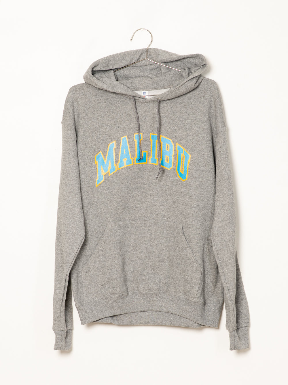 HOTLINE APPAREL UNISEX MALIBU SCREEN HOODIE - OX GREY - CLEARANCE