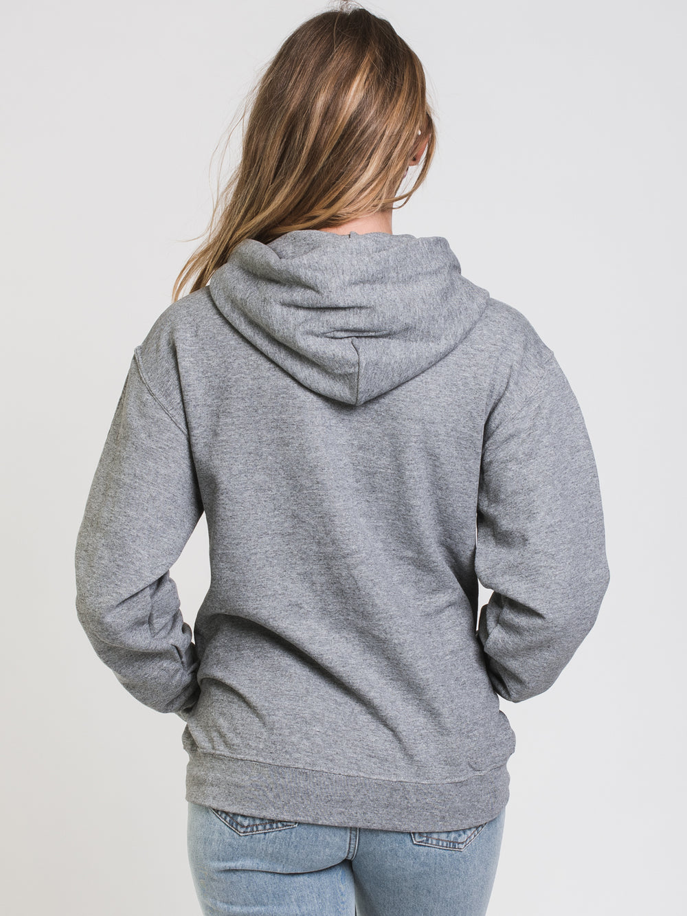 HOTLINE APPAREL UNISEX POT HEAD EMBROIDERED HOODIE - OX GREY - CLEARANCE