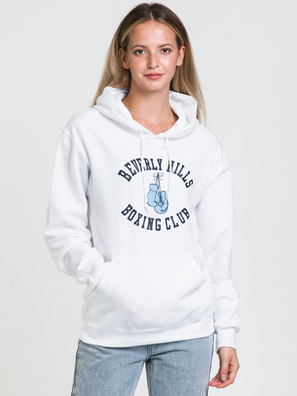 HOTLINE APPAREL BEVERLY HILLS BOXING SCREEN HOODIE - CLEARANCE