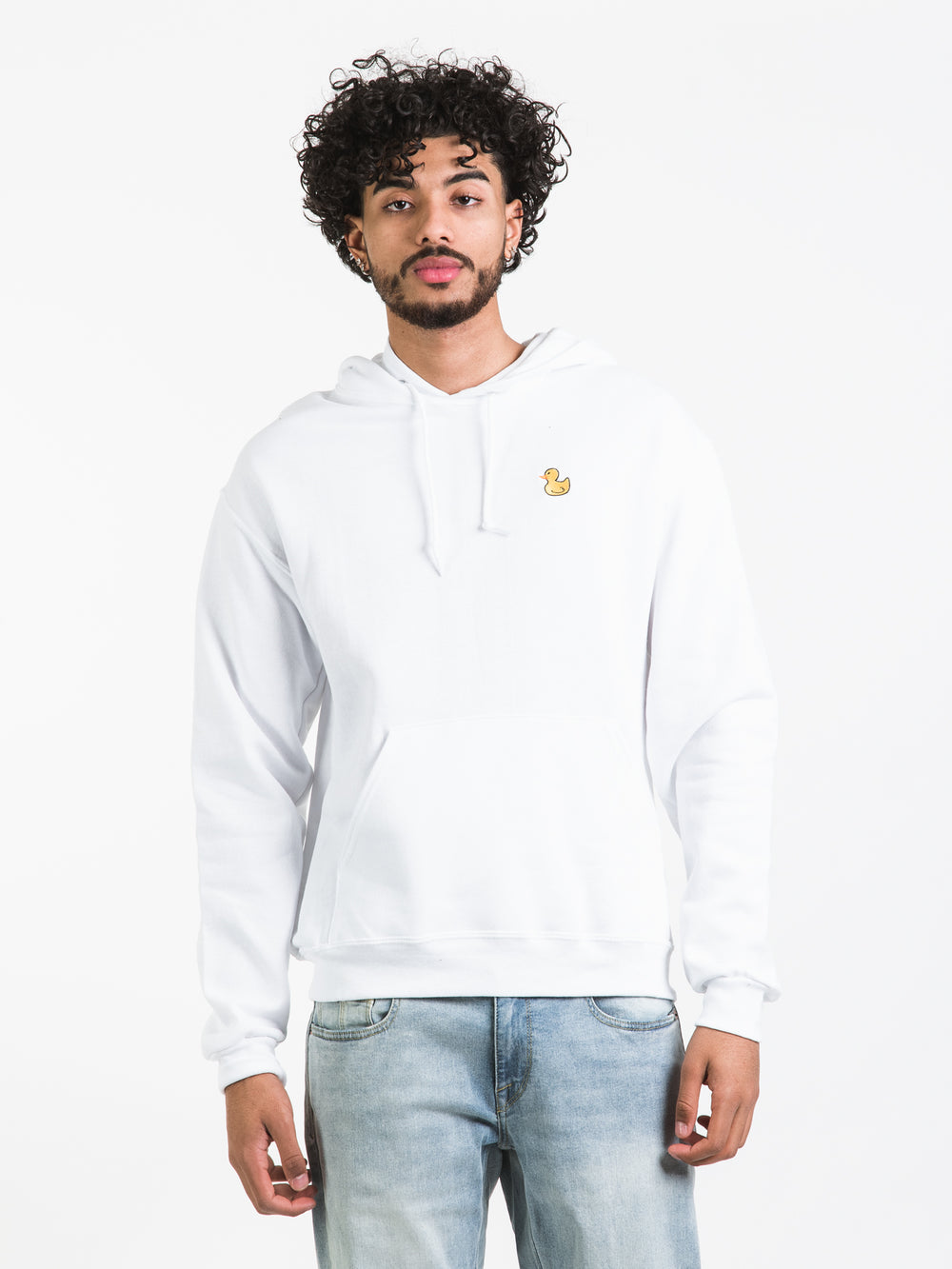 DUCK EMBROIDERED HOODIE