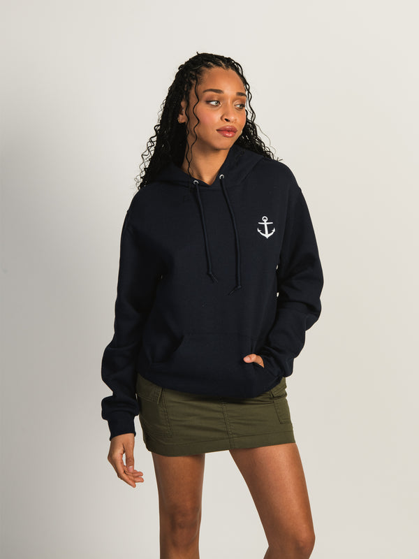 ANCHOR EMBROIDERED HOODIE