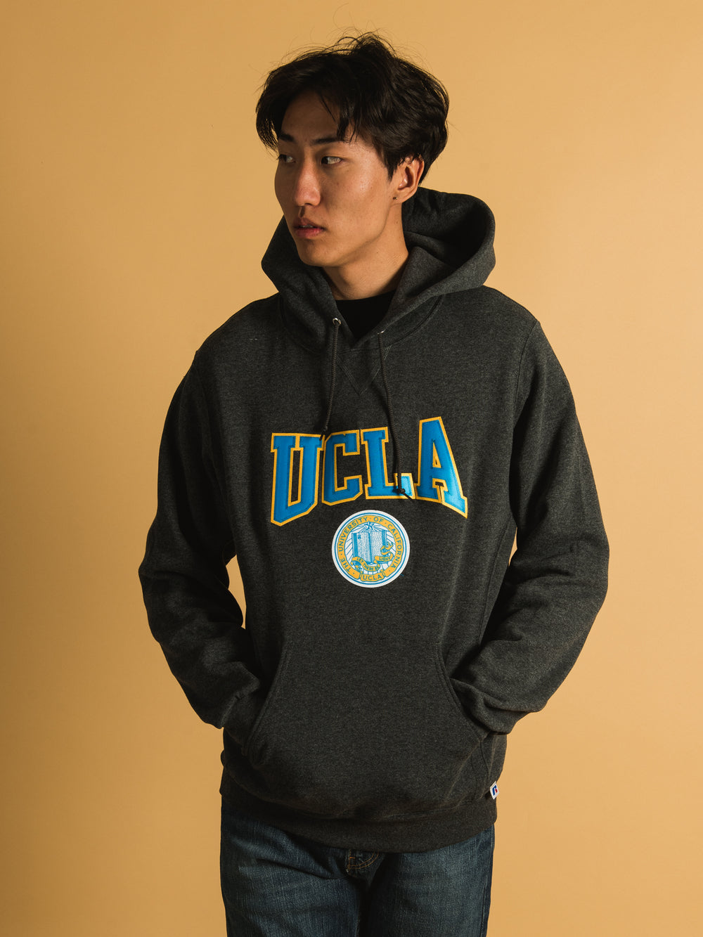 PULL-OVER À CAPUCHE RUSSELL UCLA - DÉSTOCKAGE
