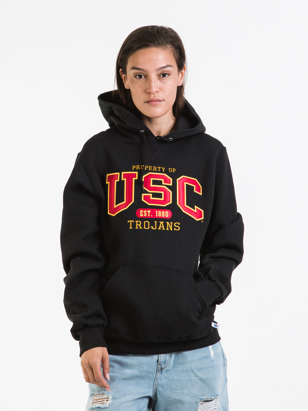RUSSELL USC PULLOVER HOODIE - CLEARANCE