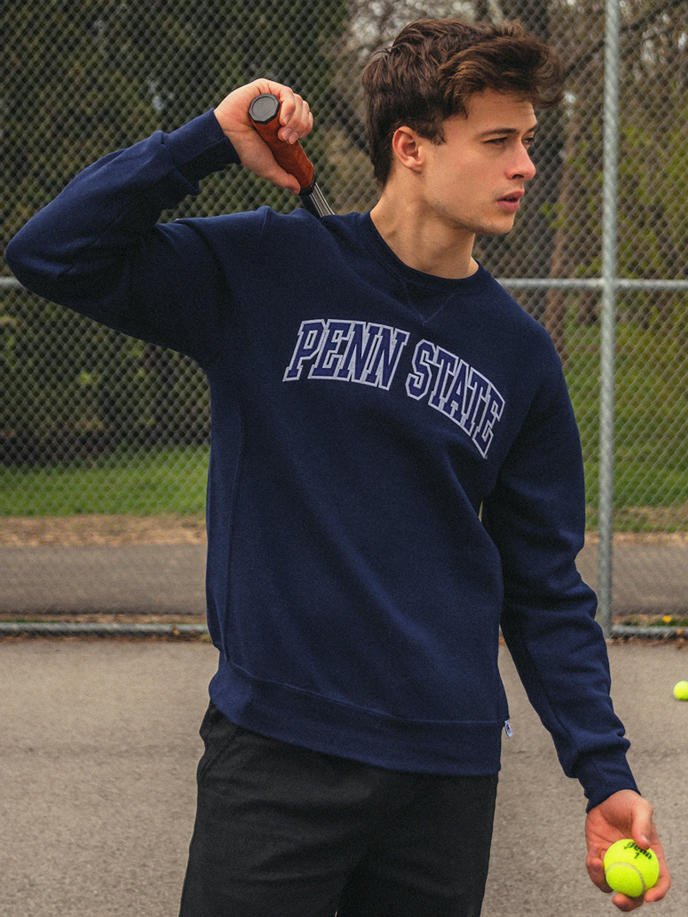 RUSSELL PENN STATEATE CREWNECK  - CLEARANCE