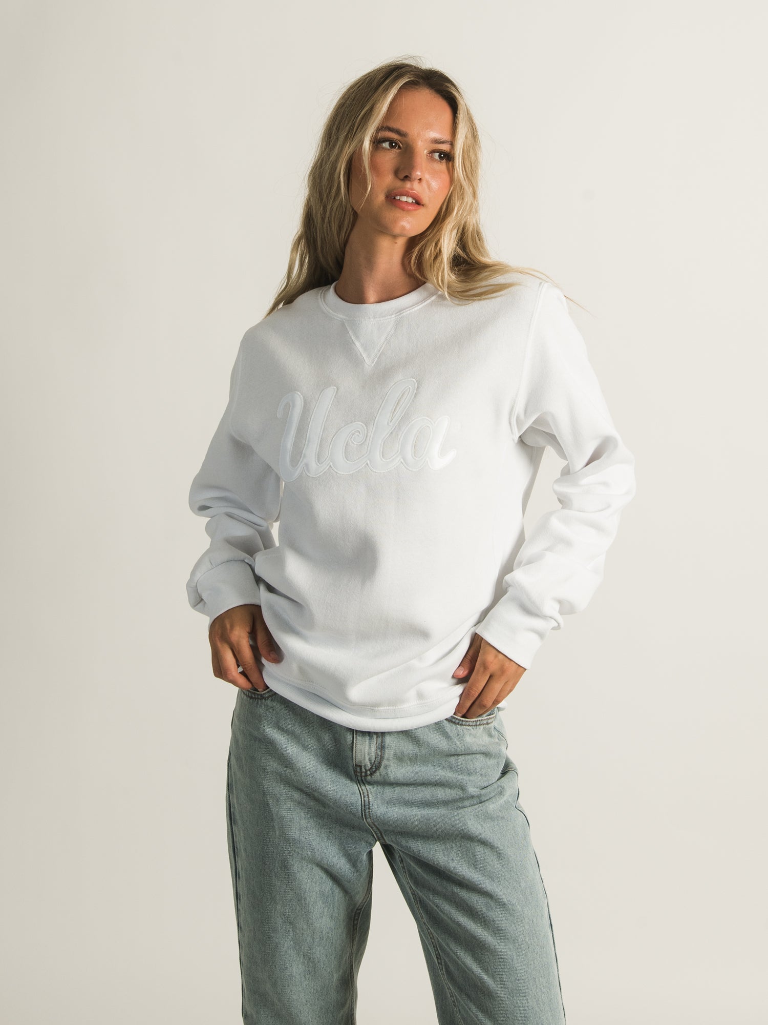RUSSELL UCLA TONAL CREWNECK - CLEARANCE