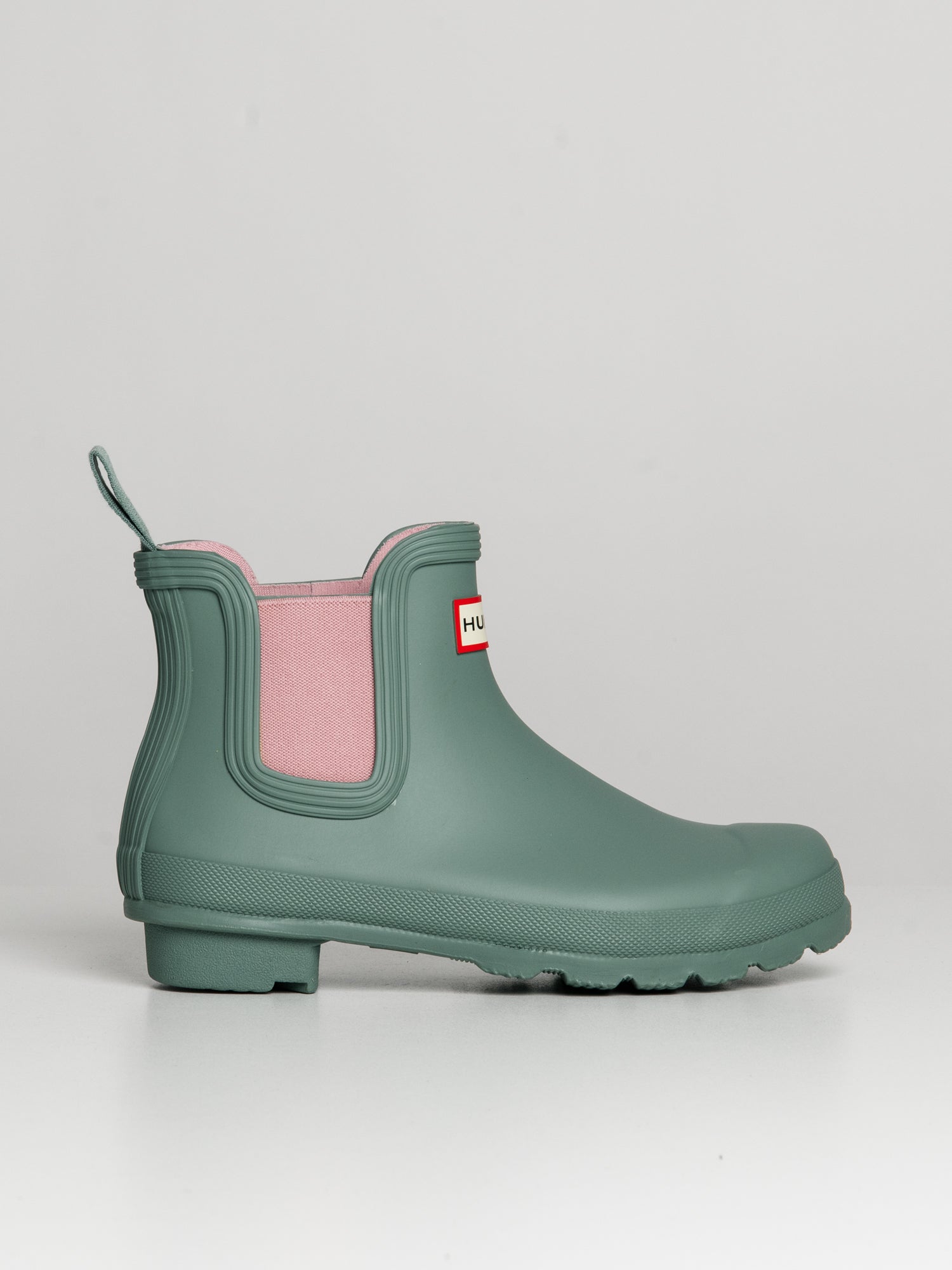 Hunter original block heel chelsea boots hotsell