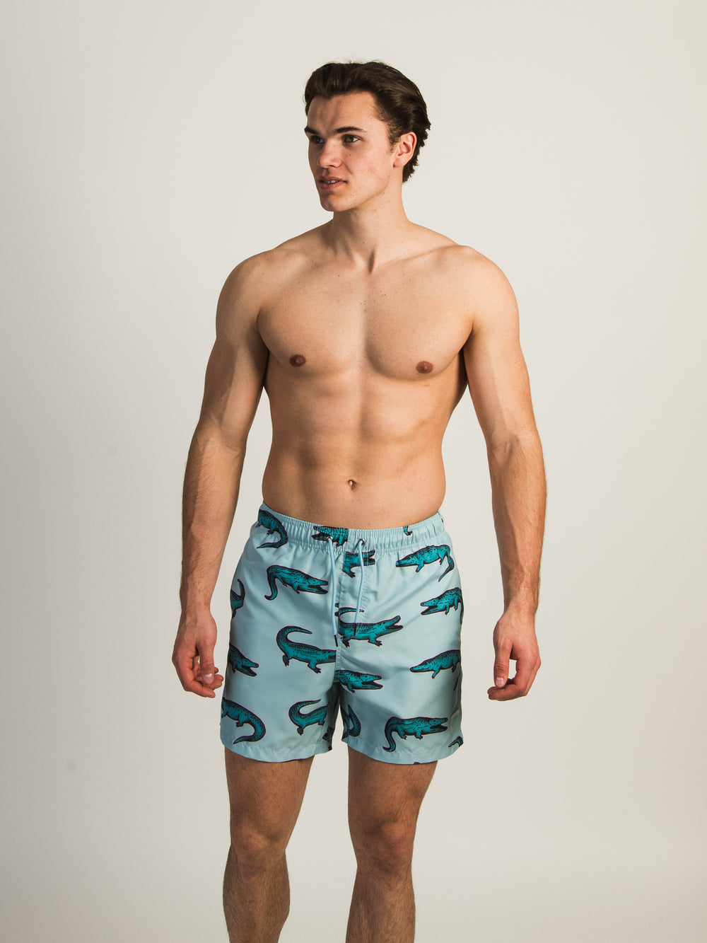 ISLAND HAZE CROCODILE 5" VOLLEY SHORT