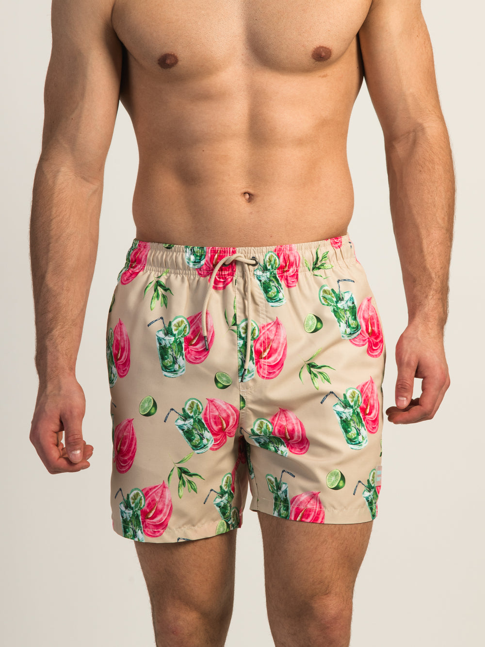 ISLAND HAZE FLORAL MARG 5" VOLLEY SHORT