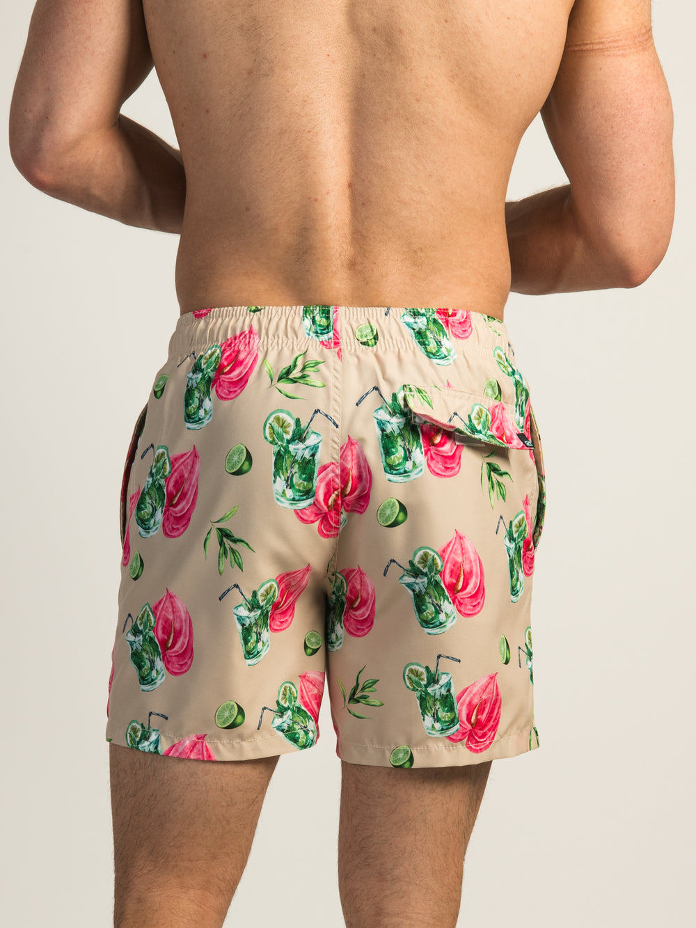 SHORT VOLLEY FLORAL MARG 5"