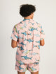 ISLAND HAZE ISLAND HAZE SURFING SHARK WOVEN SHORT SLEEVE SHIRT - Boathouse