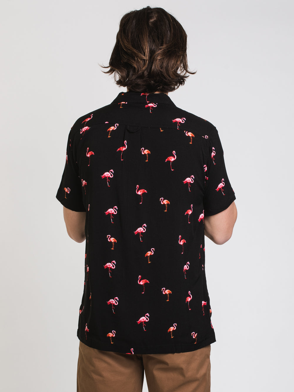 ISLAND HAZE THE FLAMINGO'S SHORT SLEEVE WOVEN  - CLEARANCE