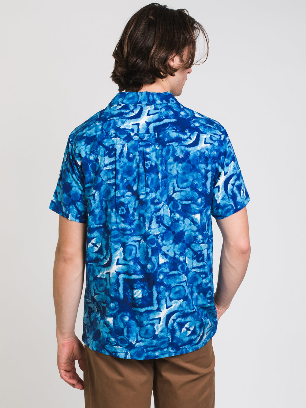 ISLAND HAZE GLACIER SHORT SLEEVE WOVEN  - CLEARANCE