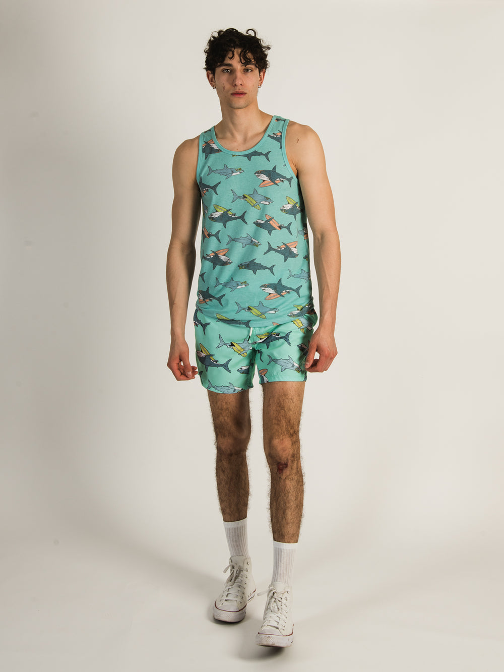 ISLAND HAZE SURFING SHARK TANK TOP  - CLEARANCE