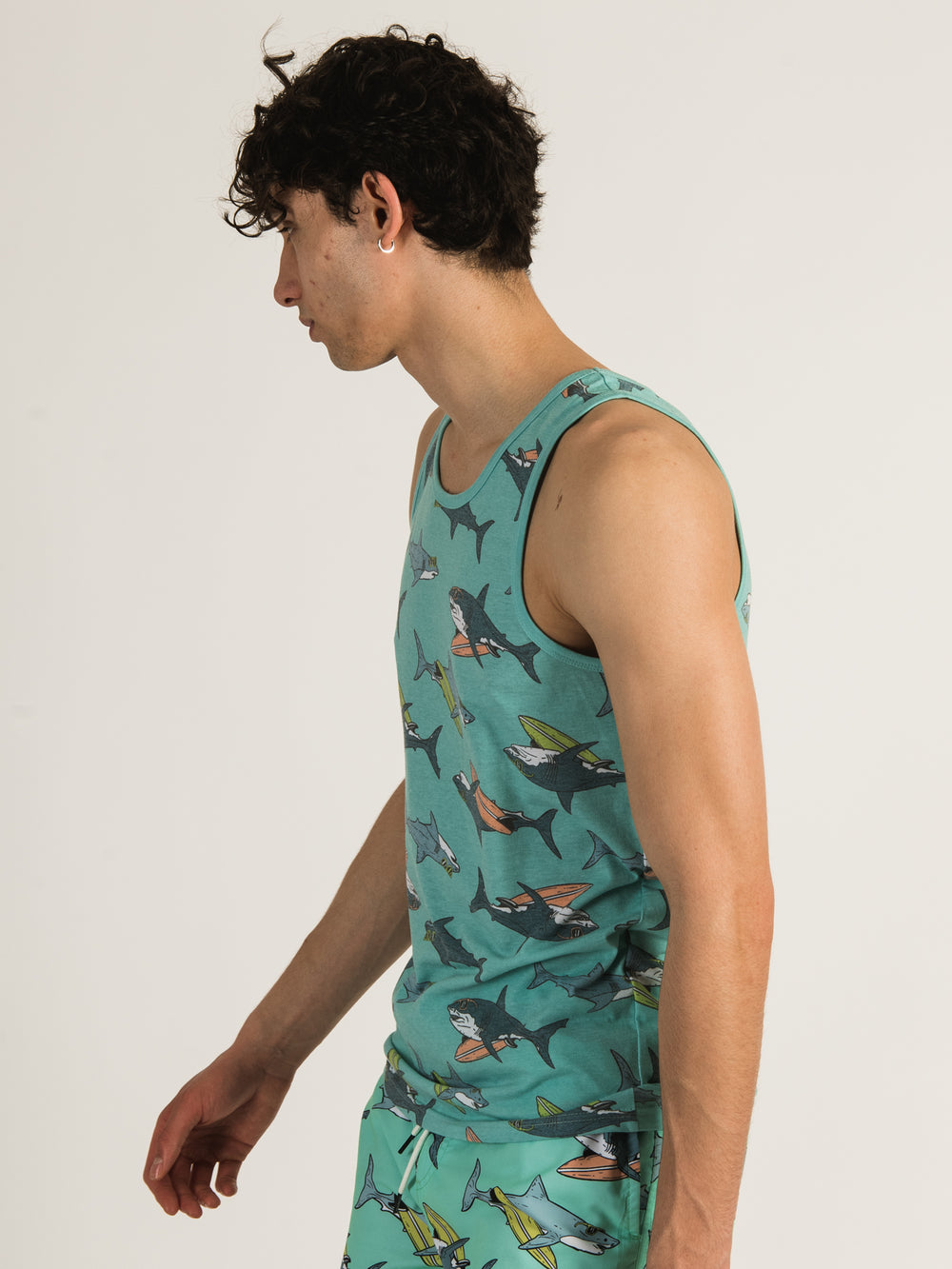 ISLAND HAZE SURFING SHARK TANK TOP  - CLEARANCE