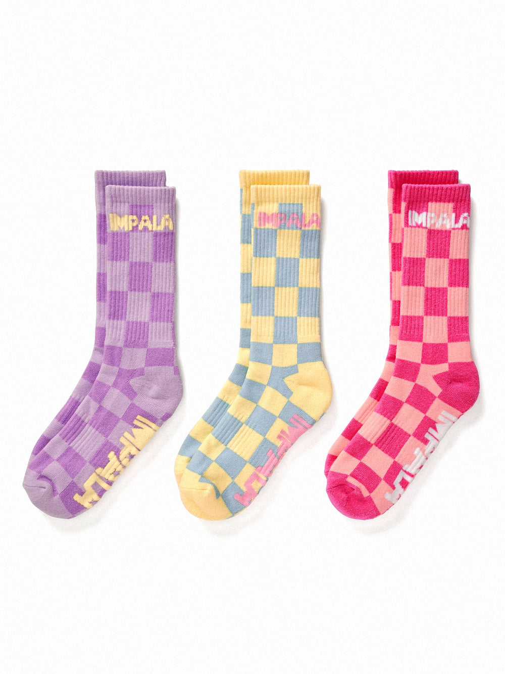 CHAUSSETTE À CARREAUX IMPALA 3-PACK