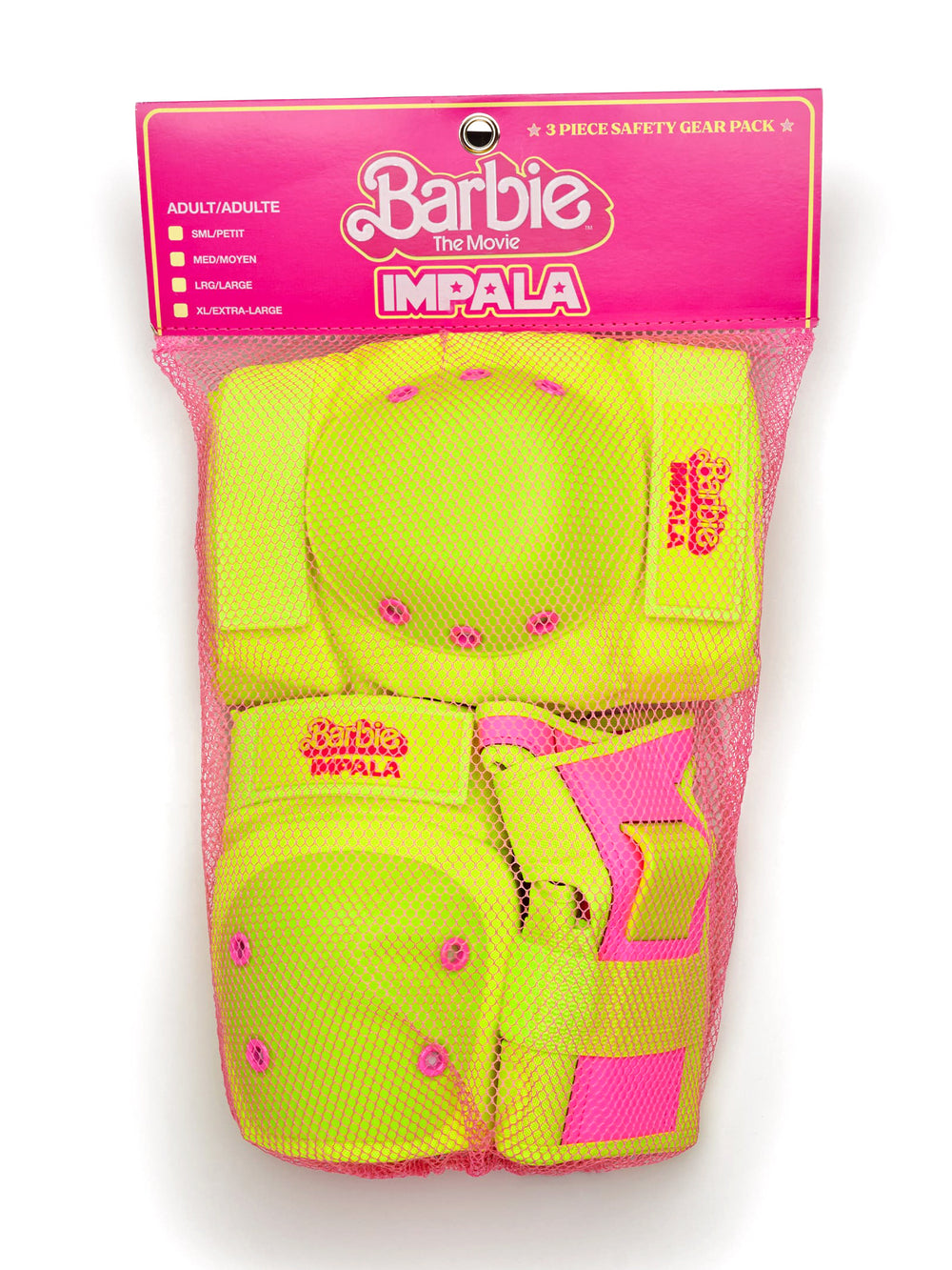 IMPALA ROLLERSKATES BARBIE PROTECTIVE SET