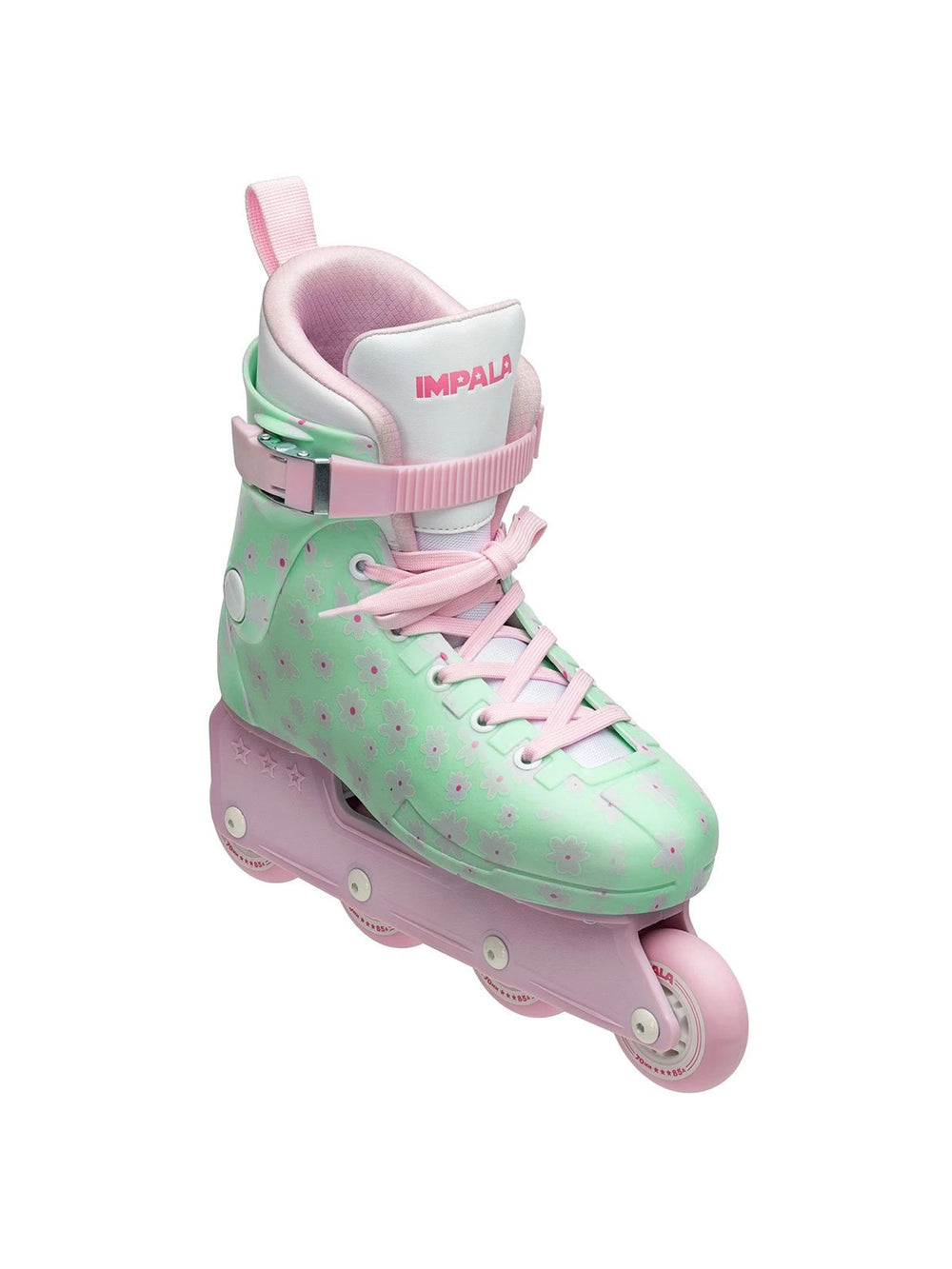 IMPALA LIGHTSPEED INLINE SKATES - MINT FLOWER POWER ROLLERBLADES - CLEARANCE