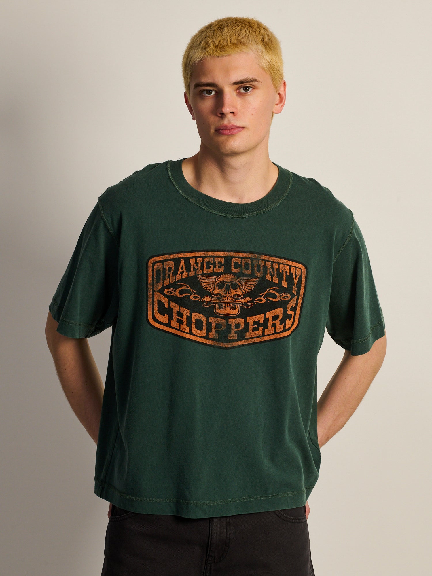 J CORP VINTAGE ORANGE COUNTY TEE
