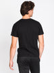 KAPPA MENS BANDA CULTIN SHORT SLEEVE T-SHIRT- BLACK - CLEARANCE - Boathouse