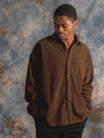 KOLBY BLACK POLAR FLEECE OVERSHIRT - CLEARANCE