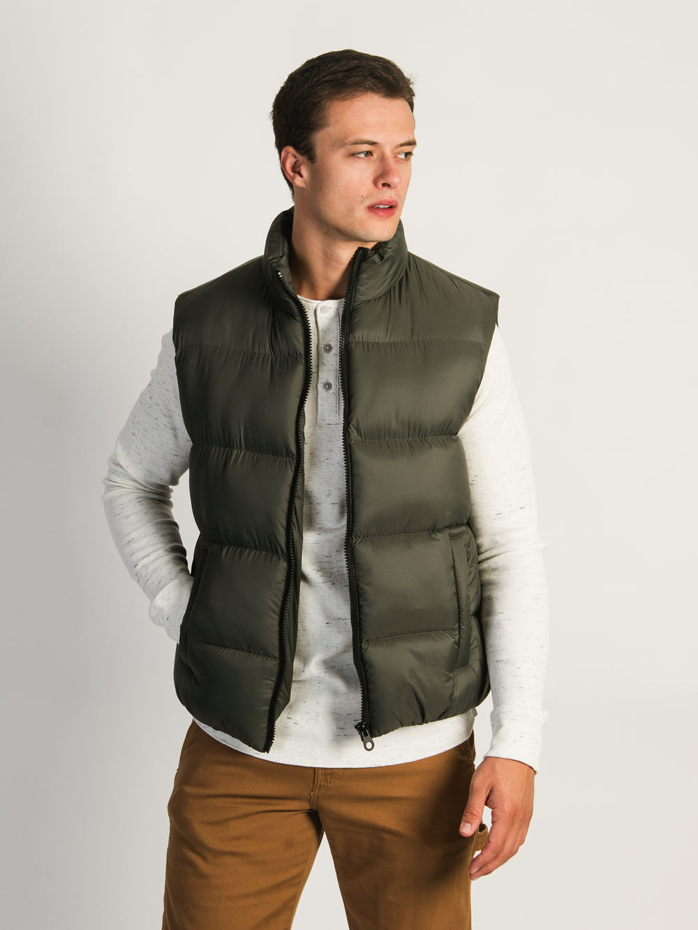 KOLBY BLACK PUFFER VEST