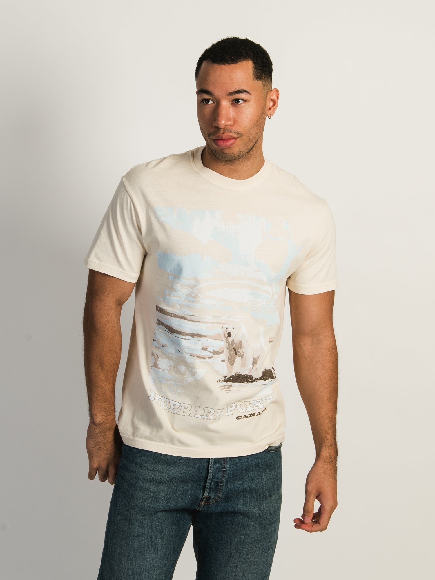 T SHIRT KOLBY NATURE OURS POLAIRE