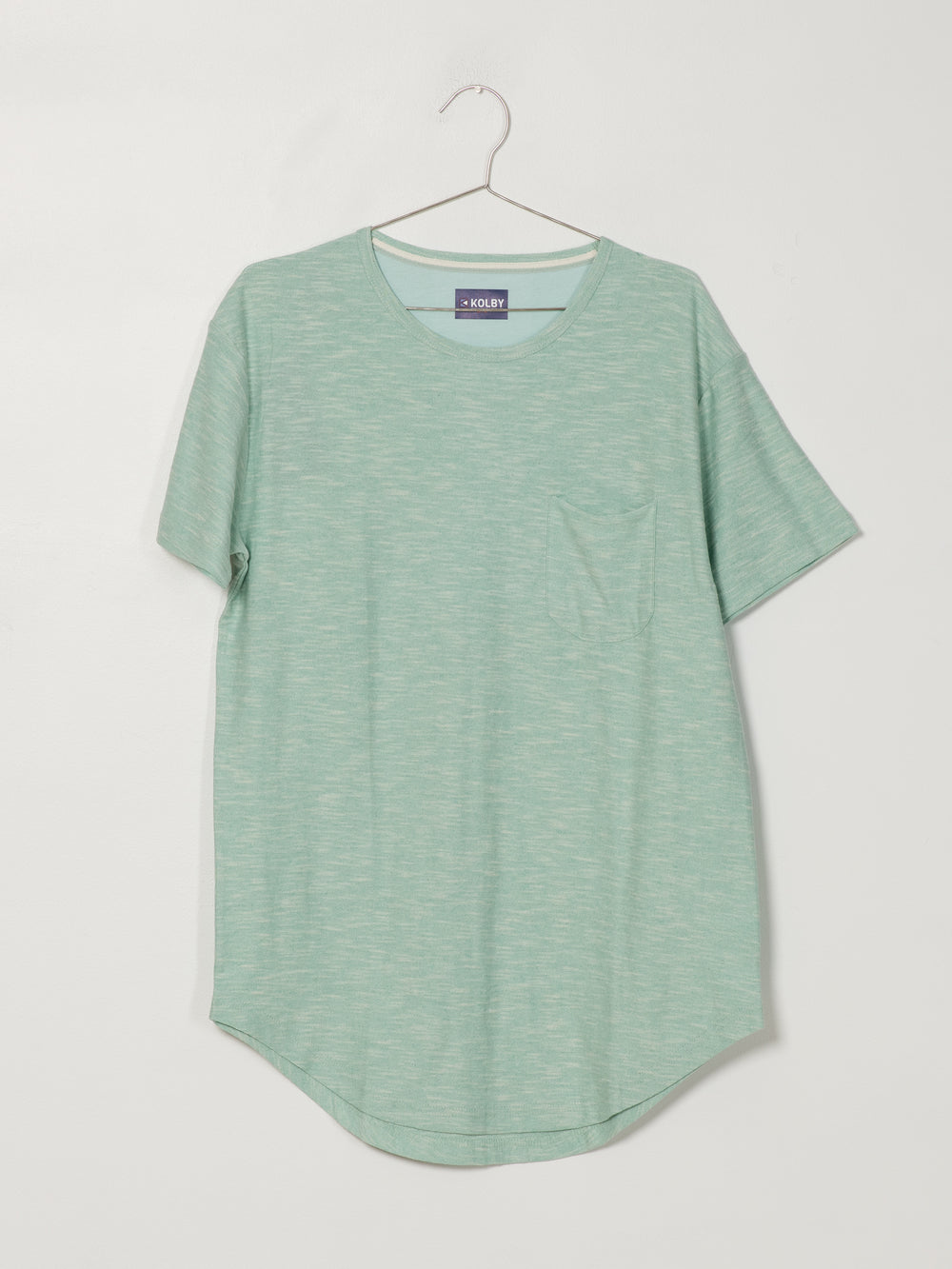 KOLBY TEXTURED LONGLINE TEE - CLEARANCE