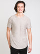 KOLBY KOLBY TEXTURED LONGLINE TEE - CLEARANCE - Boathouse