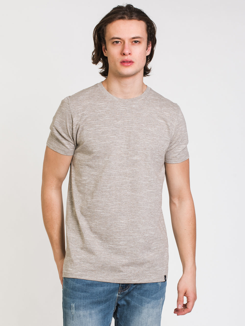 KOLBY SIG MELANGE CREWNECK TEE - CLEARANCE