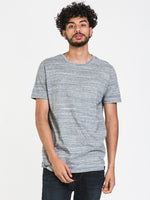 KOLBY SIG MELANGE CREWNECK TEE - CLEARANCE