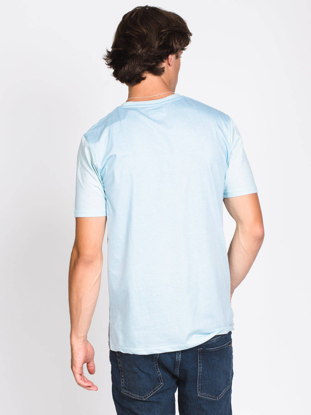 MENS DUCE PIX TEE - BLUE - CLEARANCE