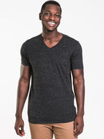 KOLBY SIG MELANGE V-NECK TEE - CLEARANCE