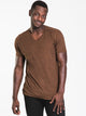 KOLBY KOLBY SIG MELANGE V-NECK TEE - CLEARANCE - Boathouse