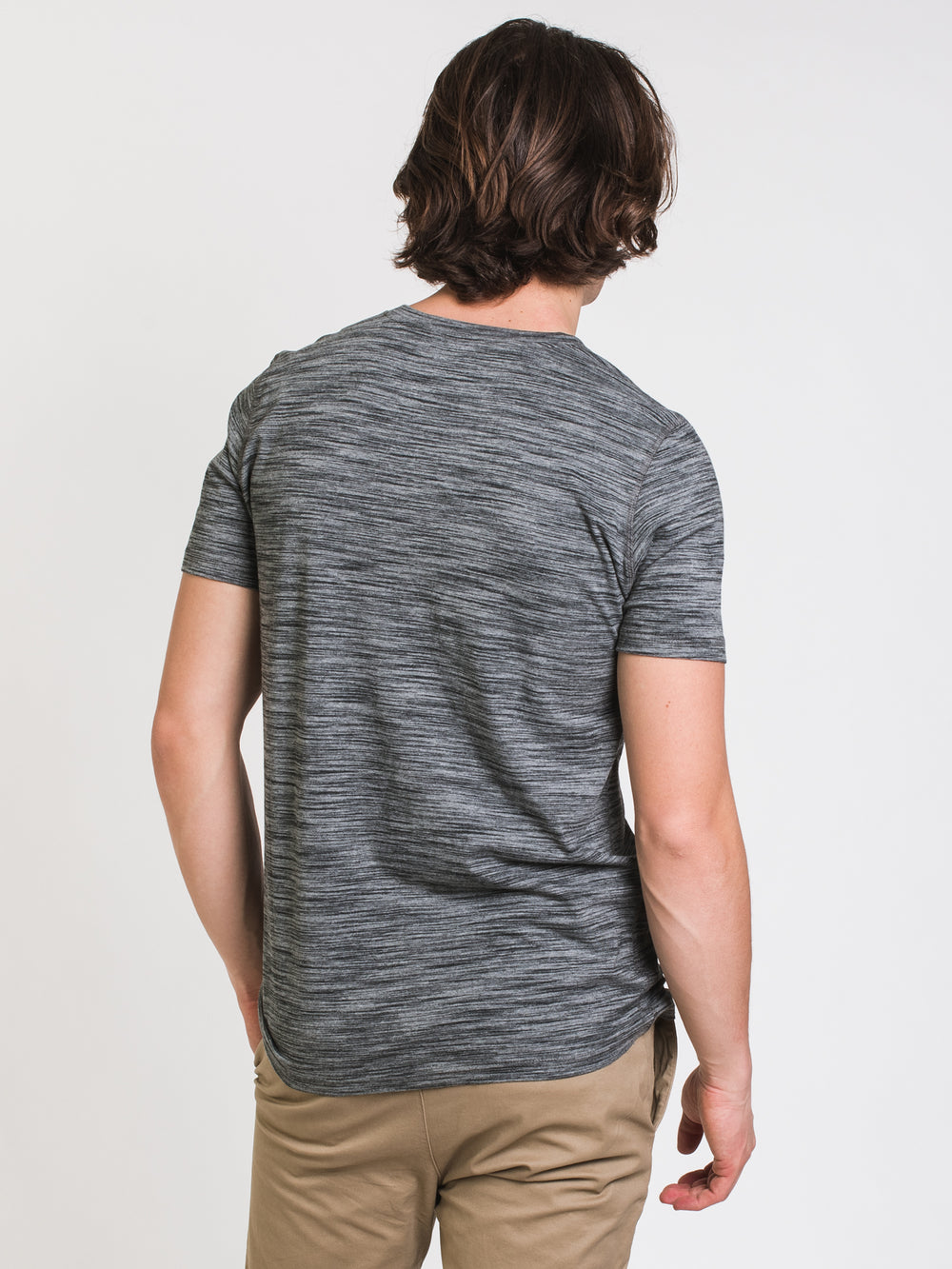 KOLBY SIG MELANGE V-NECK TEE - CLEARANCE