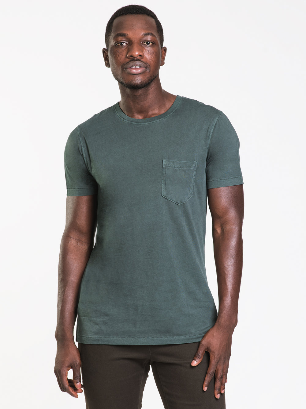 KOLBY GARMENT DYE POCKET TEE - CLEARANCE