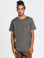 KOLBY GARMENT DYE POCKET TEE - CLEARANCE