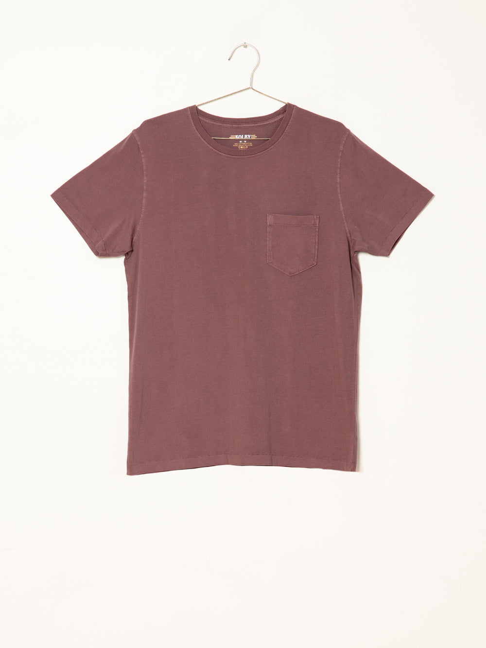 KOLBY GARMENT DYE POCKET T-SHIRT - CLEARANCE