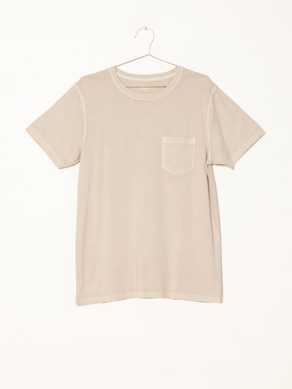 KOLBY GARMENT DYE POCKET T-SHIRT - CLEARANCE