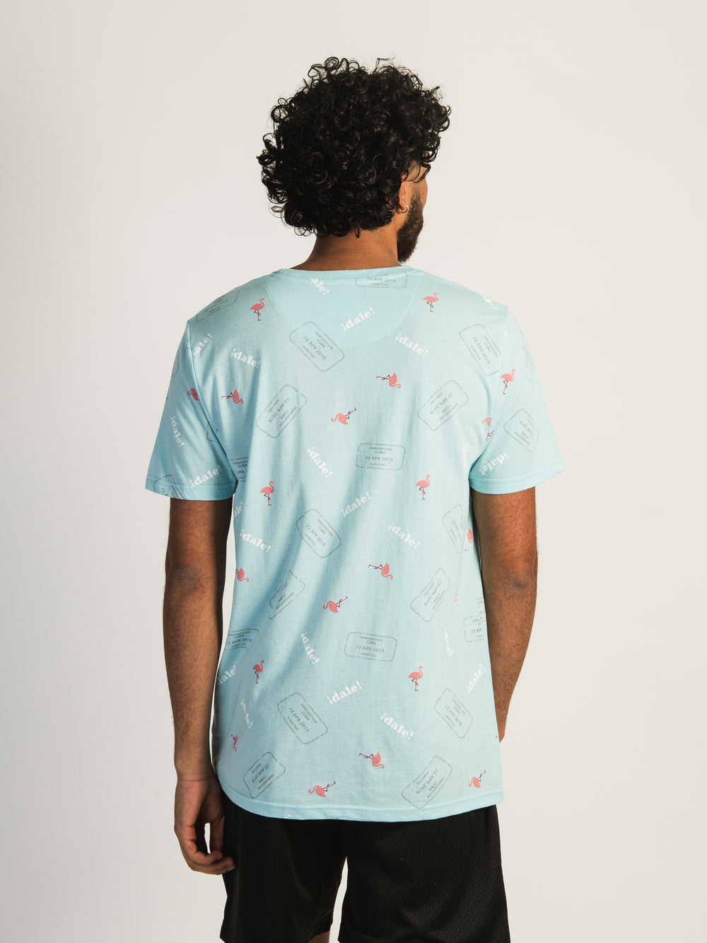 KOLBY DAVID DITSY TEE - MINT