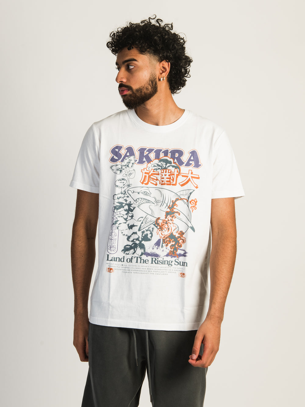 KOLBY ARAMIS SCREEN TEE - SAKURA