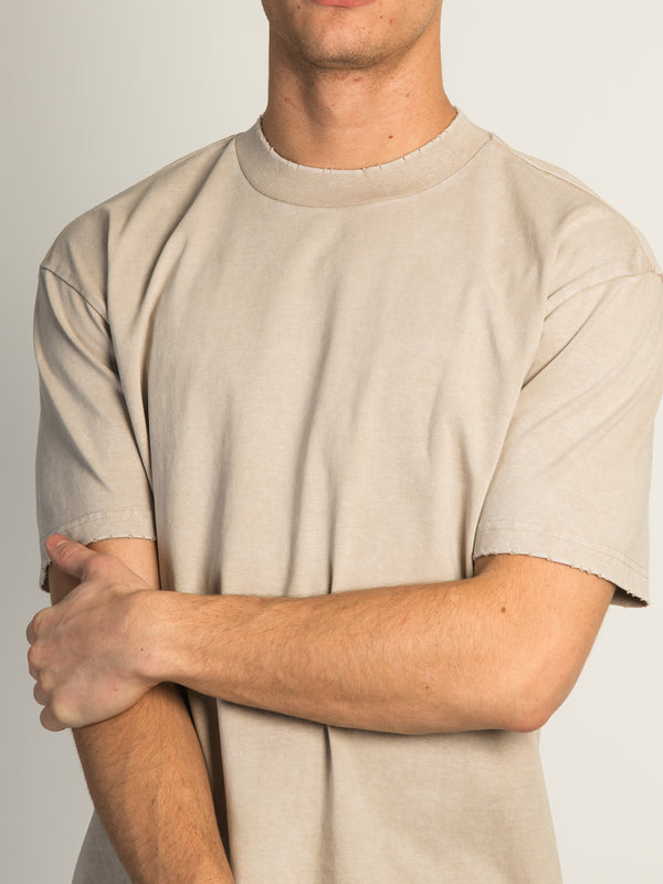 KOLBY HEAVYWEIGHT T-SHIRT - BLACK