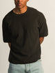 KOLBY KOLBY SHORT CUT KNIT TEE- BLACK - Boathouse